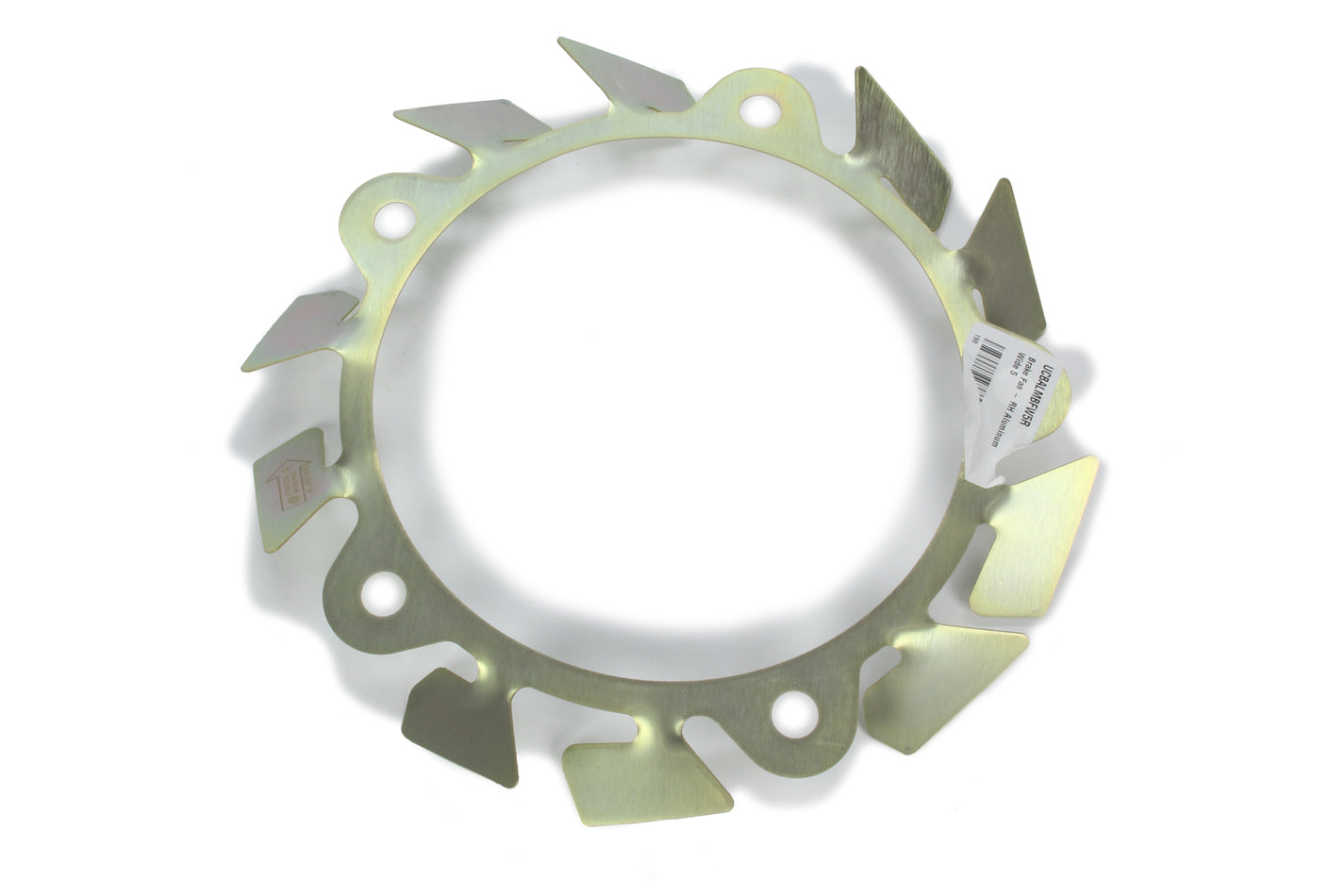 Ultra Cool Brake Fans ALMBFW5R Brake Fan - RH Aluminum Wide 5 Ultra Cool Brake Fans ALMBFW5R
