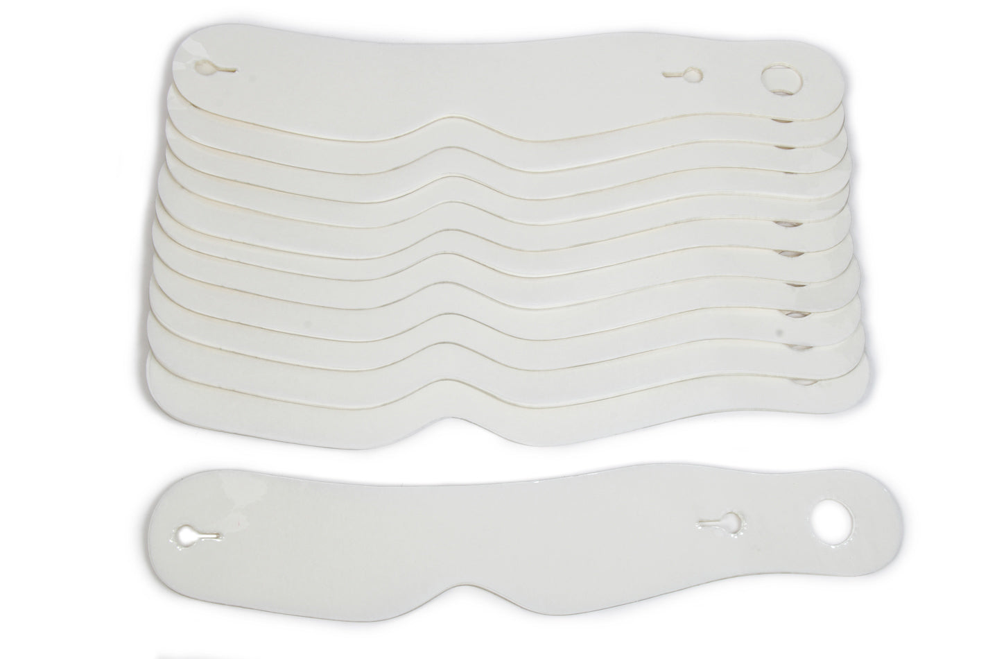 Ultrashield 01204 Tearoffs 11.5in Straight Notched RX / Bandit Ultrashield 01204