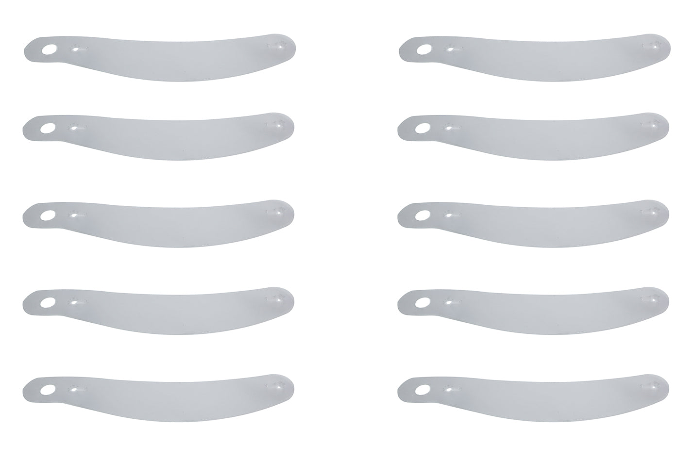 Ultrashield 01256 Tearoffs 12.25in Strght Zamp Helmets Ultrashield 01256