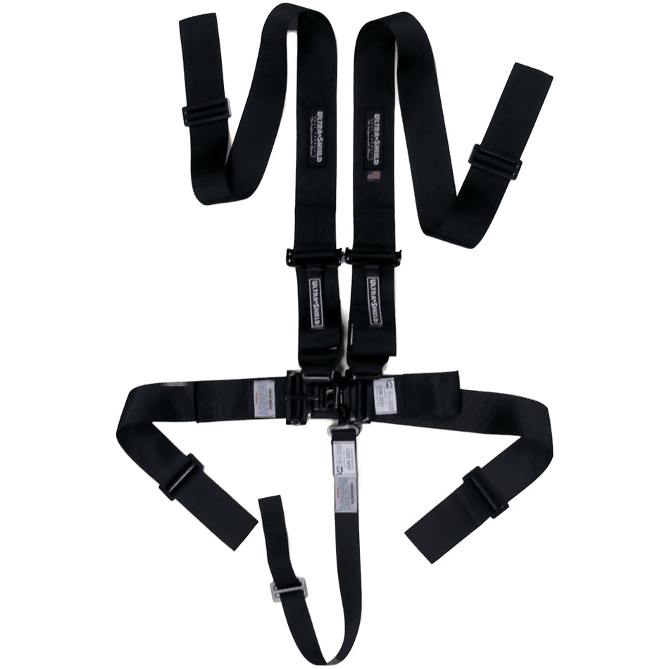 Ultrashield HB22001 Harness 5pt Black Indiv Shoulder 3in Pull-Down Ultrashield HB22001