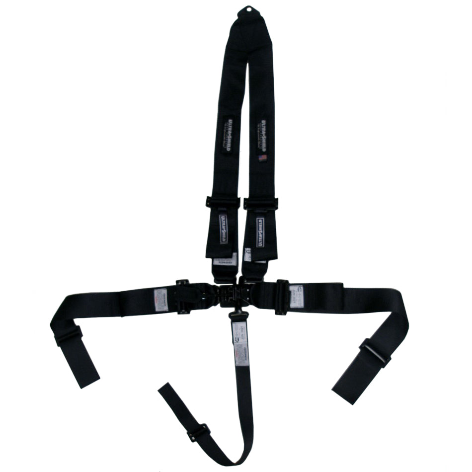 Ultrashield HB22031V Harness 5pt Black V- Shoulder Pull-Down Ultrashield HB22031V