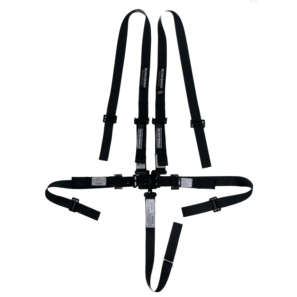 Ultrashield HB23031 Harness 5pt Black Indiv Shoulder 2in Pull-Down Ultrashield HB23031