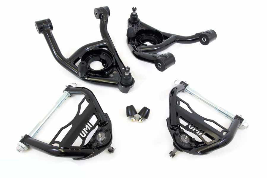 UMI Performance 403133-B 64-72 GM A-Body Tubular Up & Low Front A-Arm Kit UMI Performance 403133-B