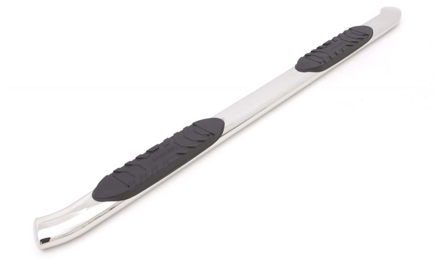 Lund 23789010 5 Inch Oval Curved Nerf Bar; Stainless Steel; Polished Chrome; Lund 23789010