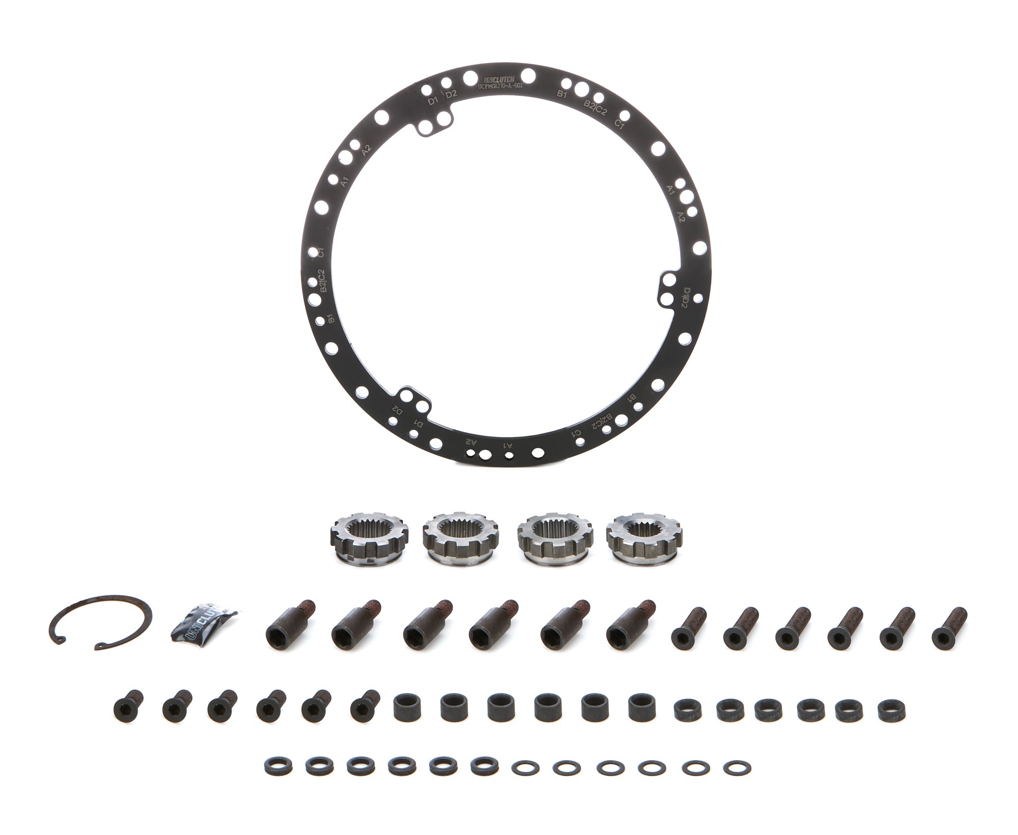 UNICLUTCH UCFK08270-A-001 Vehicle Fitment Kit 8in Clutch UNICLUTCH UCFK08270-A-001