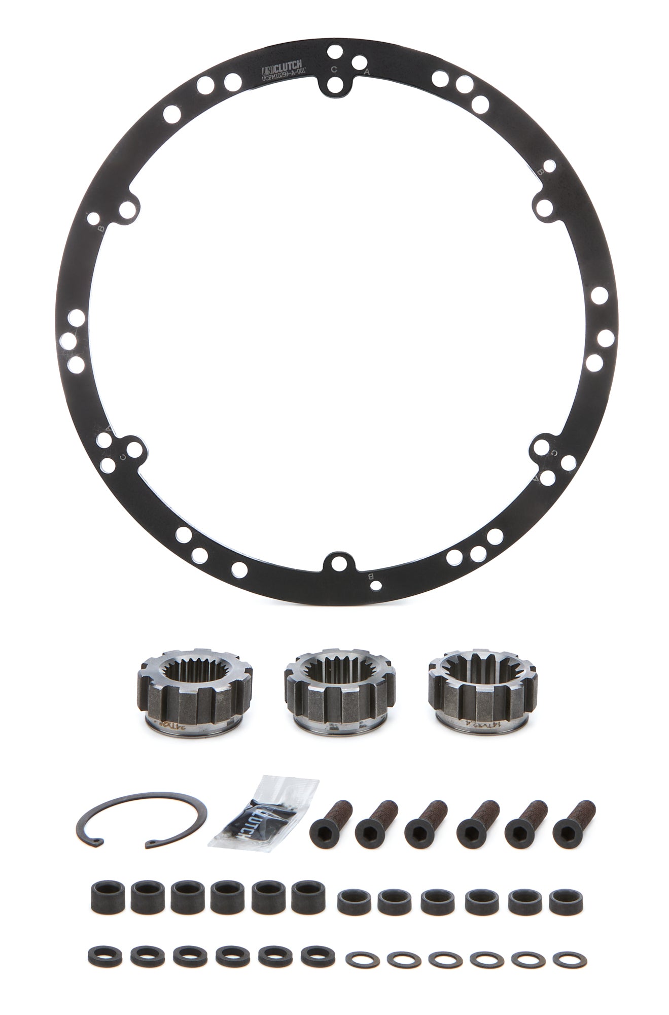 UNICLUTCH UCFK10299-A-001 Vehicle Fitment Kit 10in Clutch UNICLUTCH UCFK10299-A-001