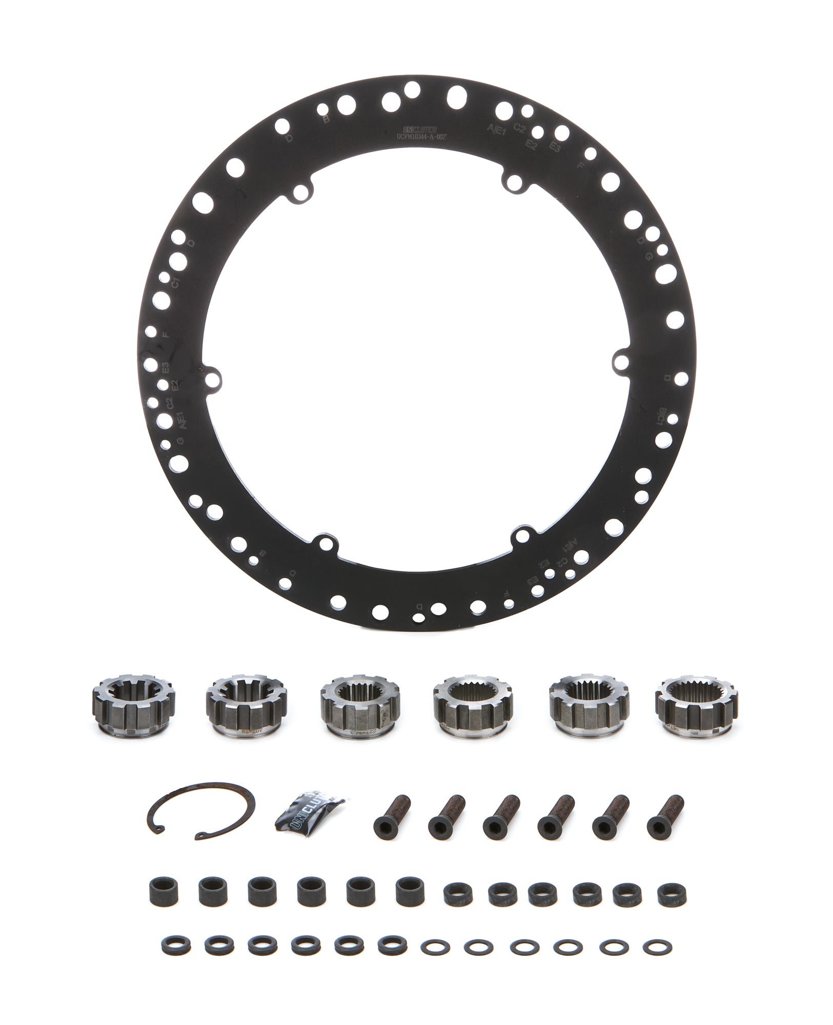 UNICLUTCH UCFK10344-A-002 Vehicle Fitment Kit 10in Clutch UNICLUTCH UCFK10344-A-002