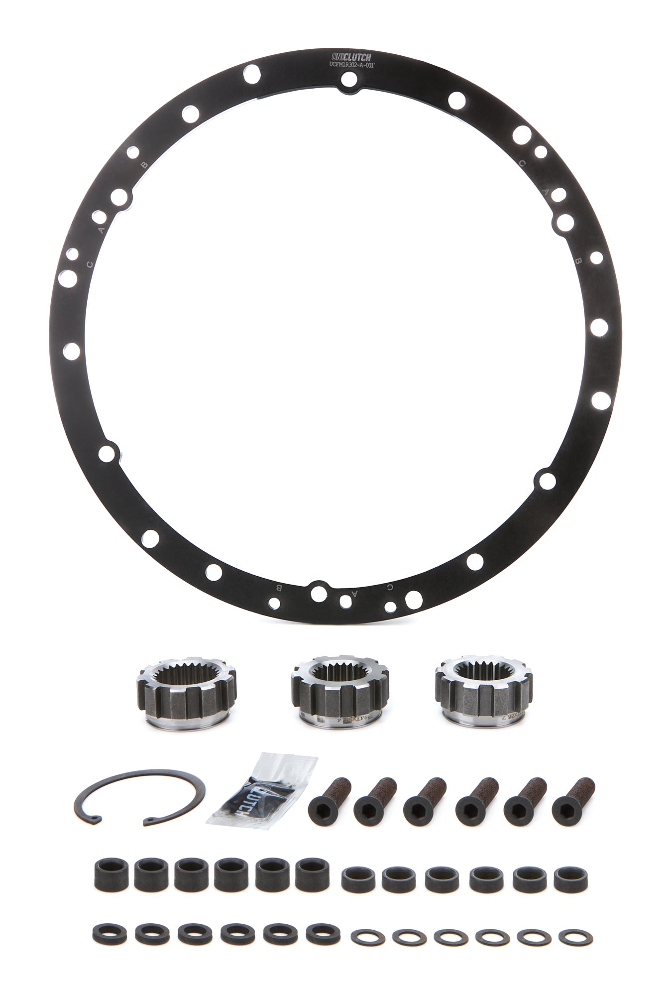 UNICLUTCH UCFK1R302-A-001 Vehicle Fitment Kit 10in Clutch UNICLUTCH UCFK1R302-A-001