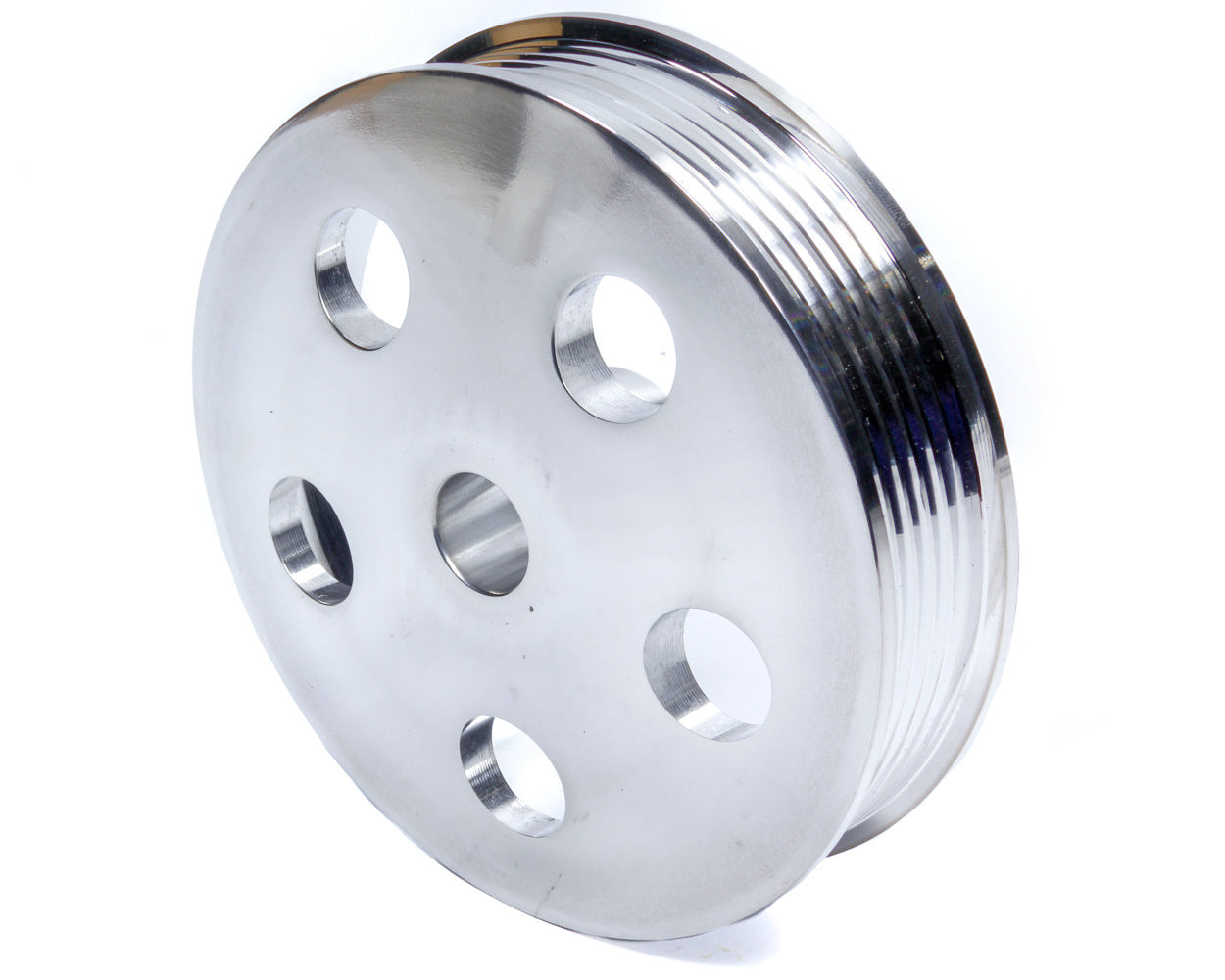 UniSteer Performance 8020710 Serpentine Pulley - Polished Aluminum UniSteer Performance 8020710