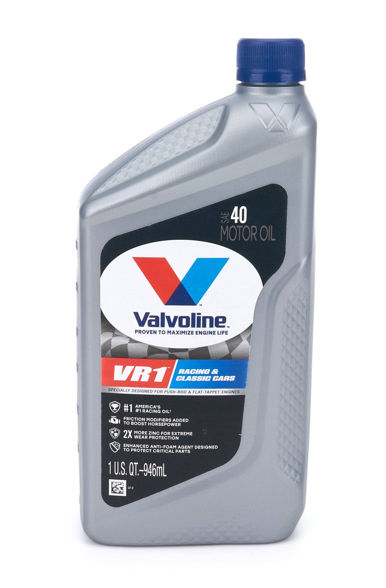 Valvoline 822390-C HP 40W Racing Oil VR1 1 QT Valvoline 822390-C