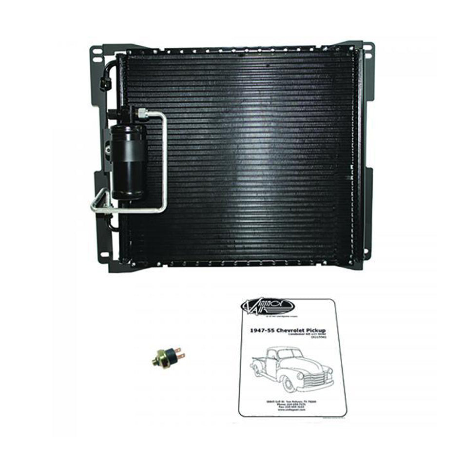 Vintage Air 021550 47-55 Chevy P/U SureFit Condenser Kit w/Drier Vintage Air 021550