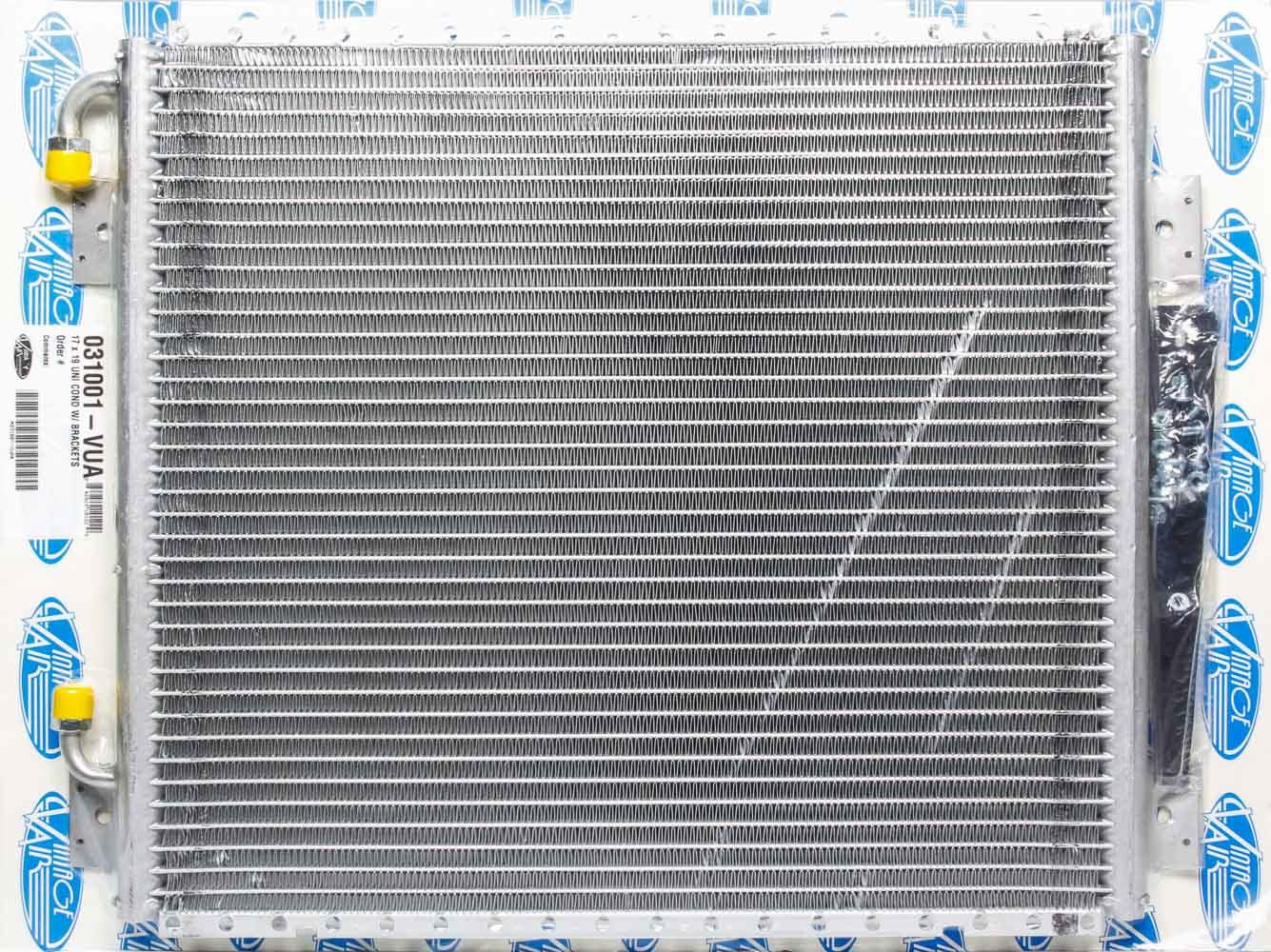 Vintage Air 031001-VUA 17in x 19in Universal Condensor with Bracket Vintage Air 031001-VUA