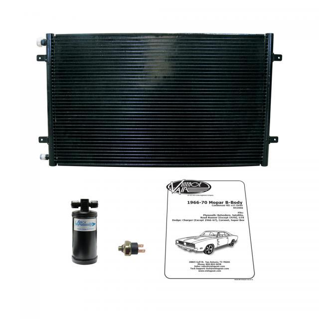 Vintage Air 051066 66-70 Mopar B-Body Condenser w/Drier Vintage Air 051066