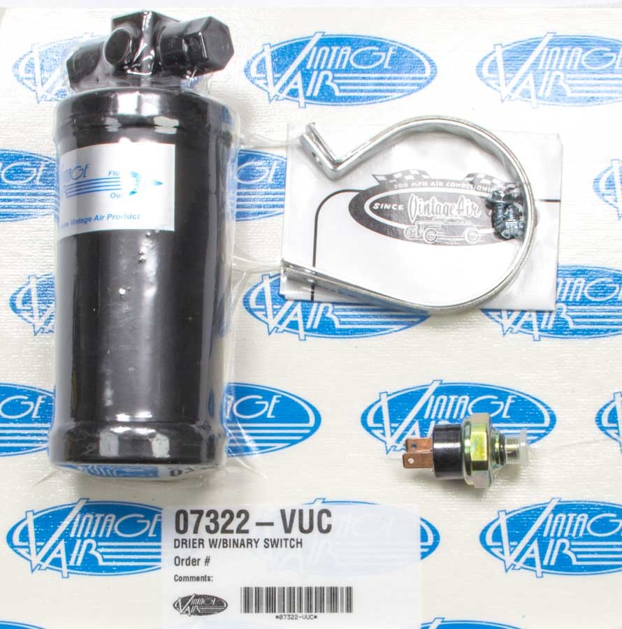 Vintage Air 07322-VUC Black Drier Vintage Air 07322-VUC