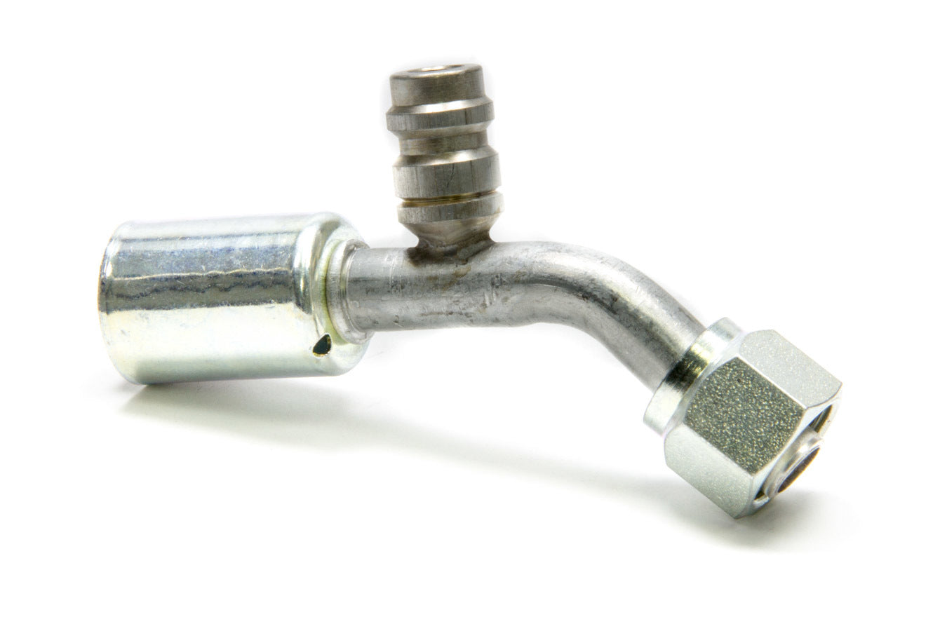 Vintage Air 35522-VUG #8 45 Degree Beadlock O-Ring Fitting w/Port Vintage Air 35522-VUG