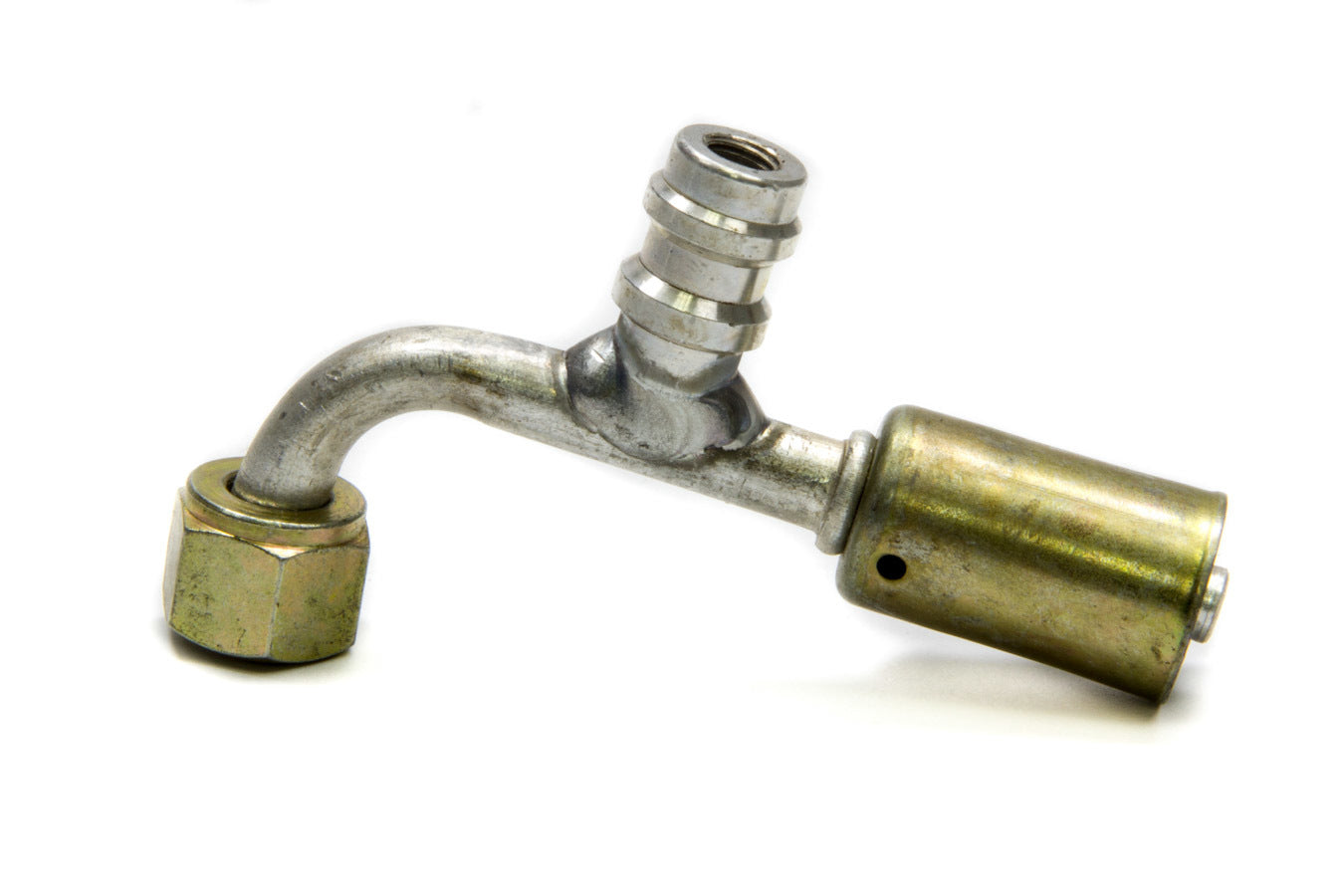 Vintage Air 35531-VUG #6 90 Degree Beadlock O-Ring Fitting w/Port Vintage Air 35531-VUG