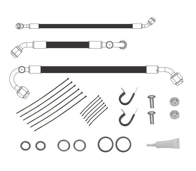 Vintage Air 521292 Standard Hose Kit 1969 Camaro Vintage Air 521292