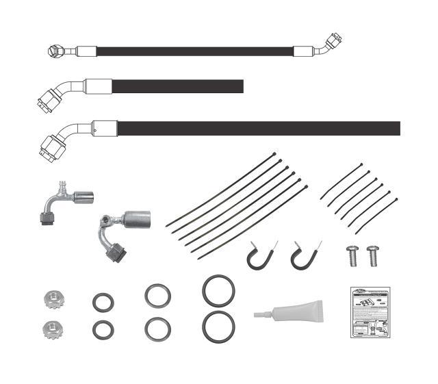 Vintage Air 521293 Modified Hose Kit 1969 Camaro Vintage Air 521293