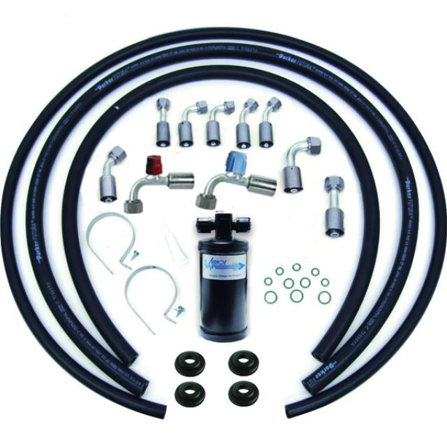 Vintage Air 547004 Hose Kit -10 Fitting Uni versal w/Drier Vintage Air 547004