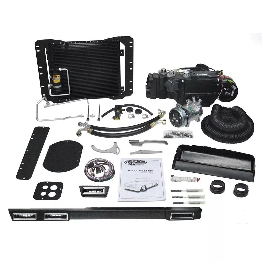 Vintage Air 941594 64-66 Chevy P/U Complete A/C Kit Non Air Truck Vintage Air 941594