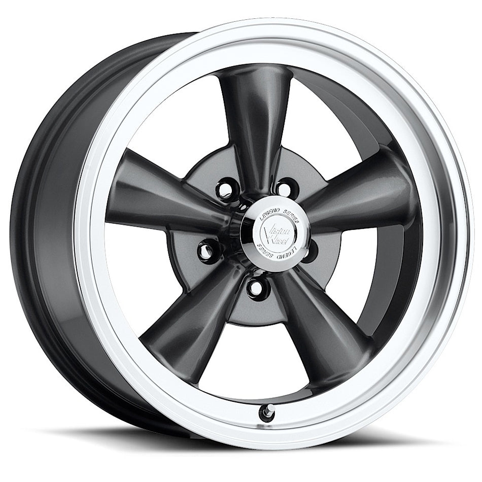 Vision 141H5861GM0 Wheel 15X8 5-4.75 Gunmet al Legend 5 Vision 141H5861GM0