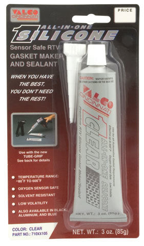 Valco 710XX105 Clear 3 Oz Silicone Valco 710XX105