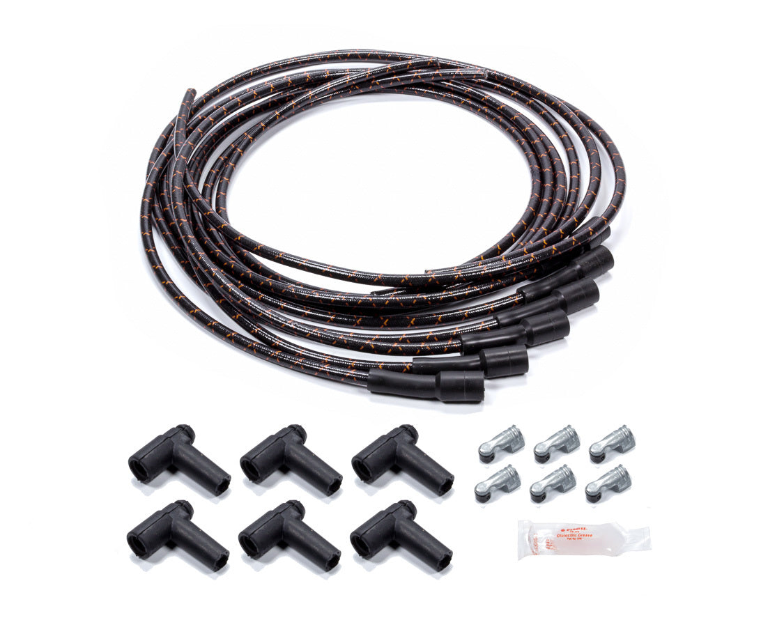 Vintage Wires 4001166100-2 Ignition Cable Set Unive rsal 180deg Plug HEI Vintage Wires 4001166100-2