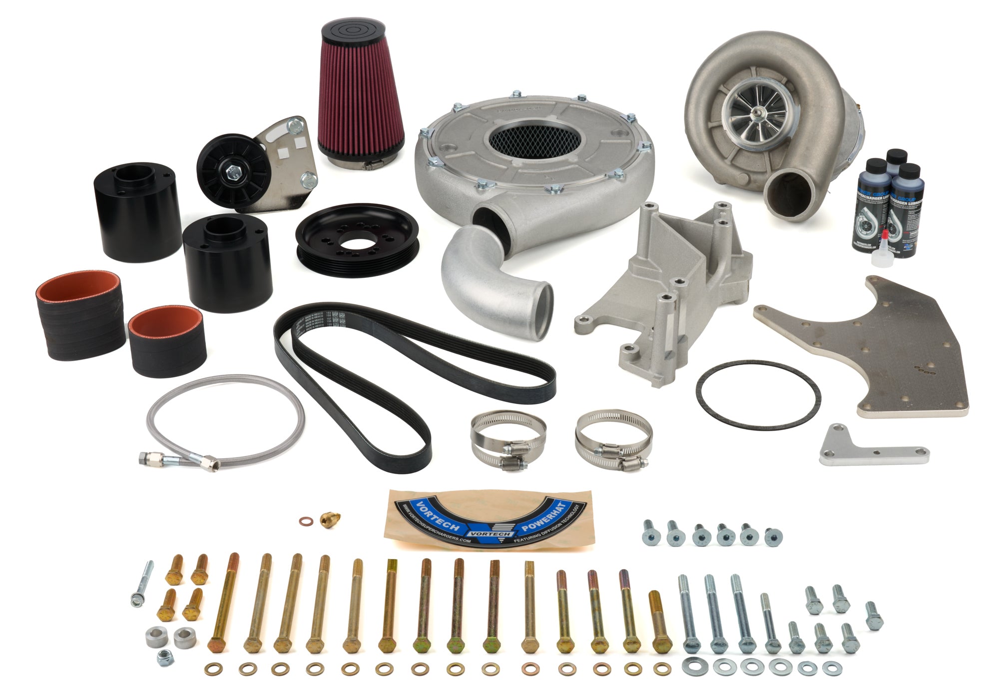 Vortech 4GP218-050L SBC Carb Supercharger Kit Vortech 4GP218-050L