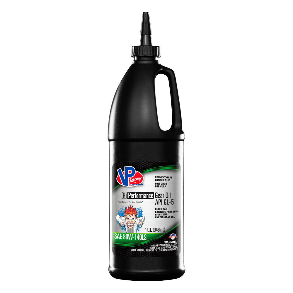 VP Racing Fuels 2705 VP GL-5 80w140 Gear Oil Hi-Perf 1 Qt VP Racing Fuels 2705