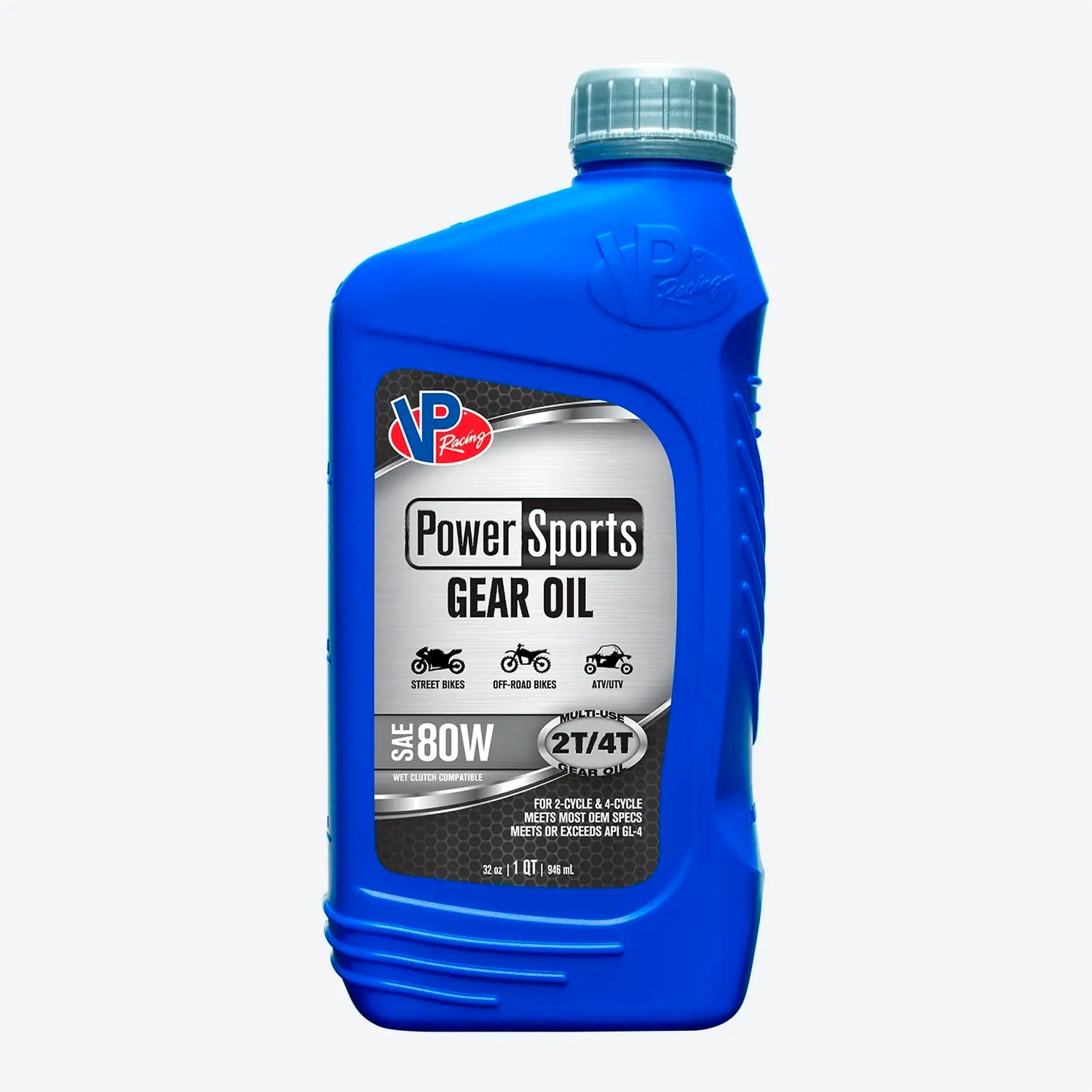 VP Racing Fuels 2946 Gear Oil 80w SAE GL-4 Quart Powersport VP Racing Fuels 2946