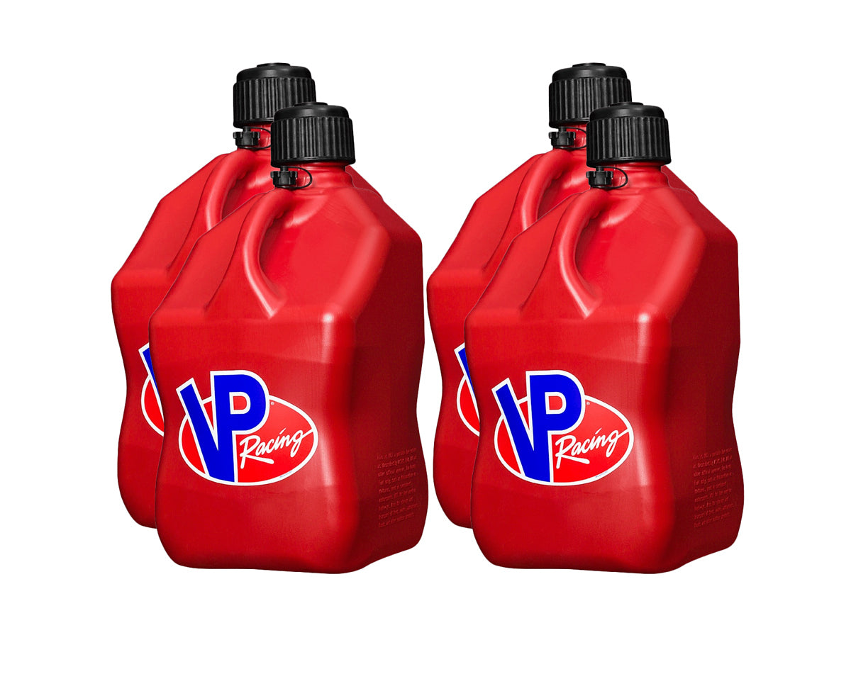 VP Racing Fuels 3512-CA-CASE Motorsports Jug 5.5 Gal Red Square (Case 4) VP Racing Fuels 3512-CA-CASE