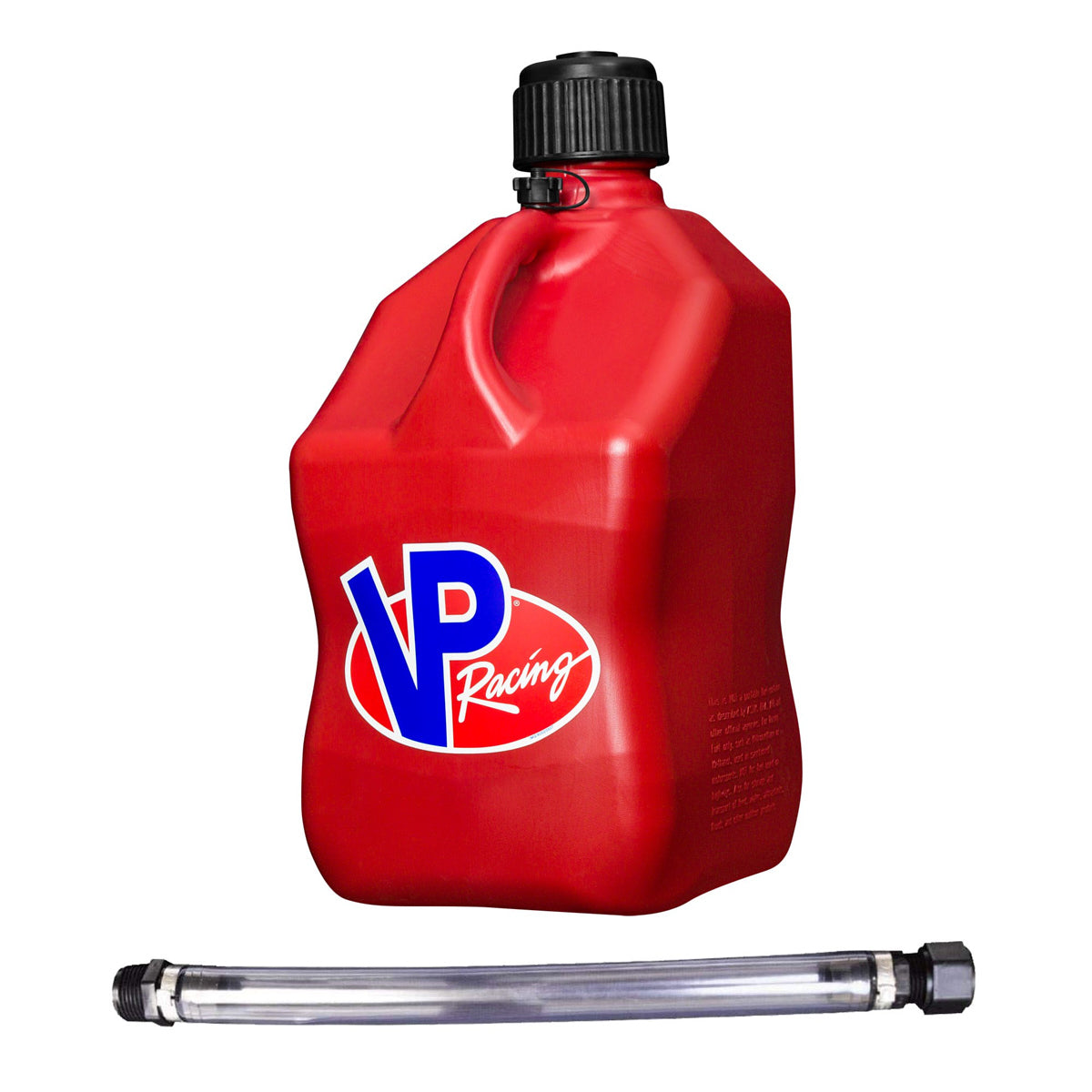 VP Racing Fuels 3516-CA Motorsports Jug 5.5 Gal Red Square w/Hose VP Racing Fuels 3516-CA