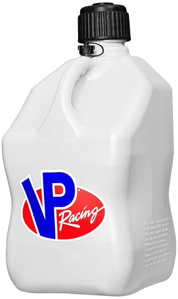 VP Racing Fuels 3522-CA Motorsports Jug 5.5 Gal White Square VP Racing Fuels 3522-CA