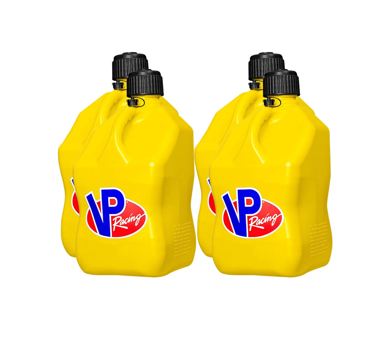 VP Racing Fuels 3552-CA-CASE Motorsports Jug 5.5 Gal Yellow Square (Case 4) VP Racing Fuels 3552-CA-CASE