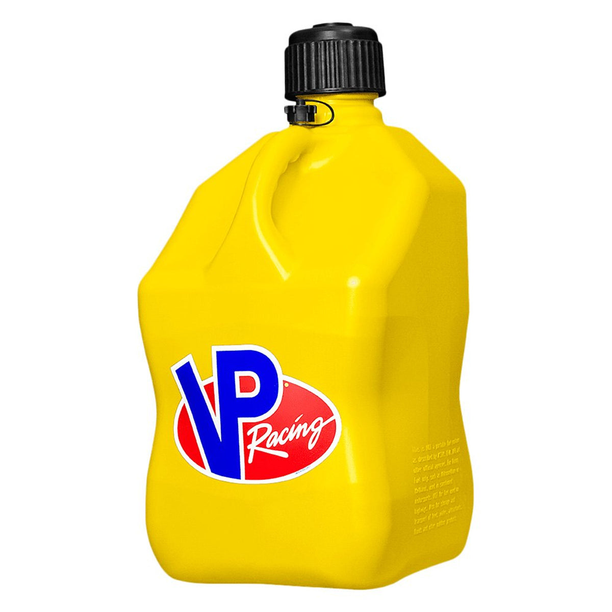 VP Racing Fuels 3552-CA Motorsports Jug 5.5 Gal Yellow Square VP Racing Fuels 3552-CA