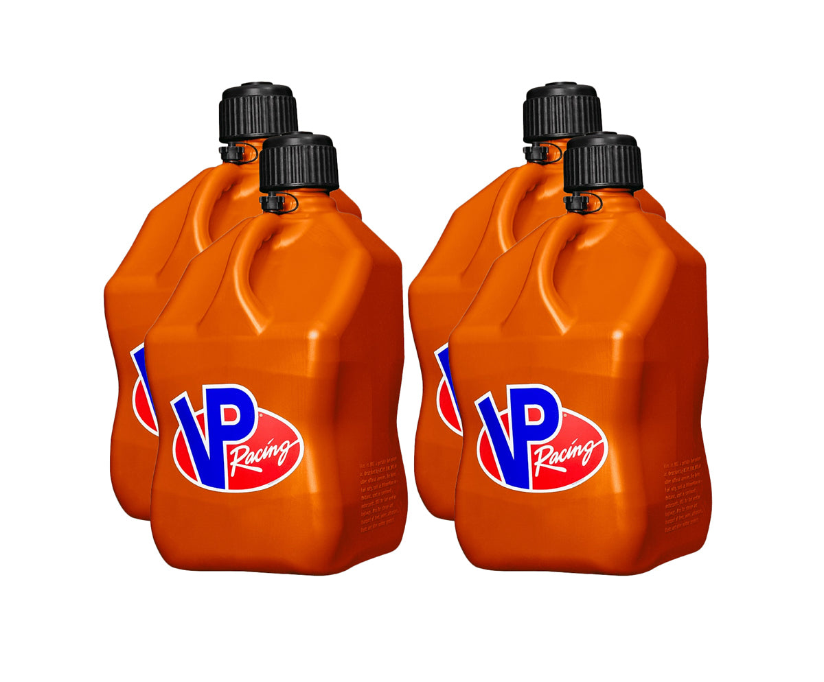 VP Racing Fuels 3572-CA-CASE Motorsports Jug 5.5 Gal Orange Square (Case 4) VP Racing Fuels 3572-CA-CASE