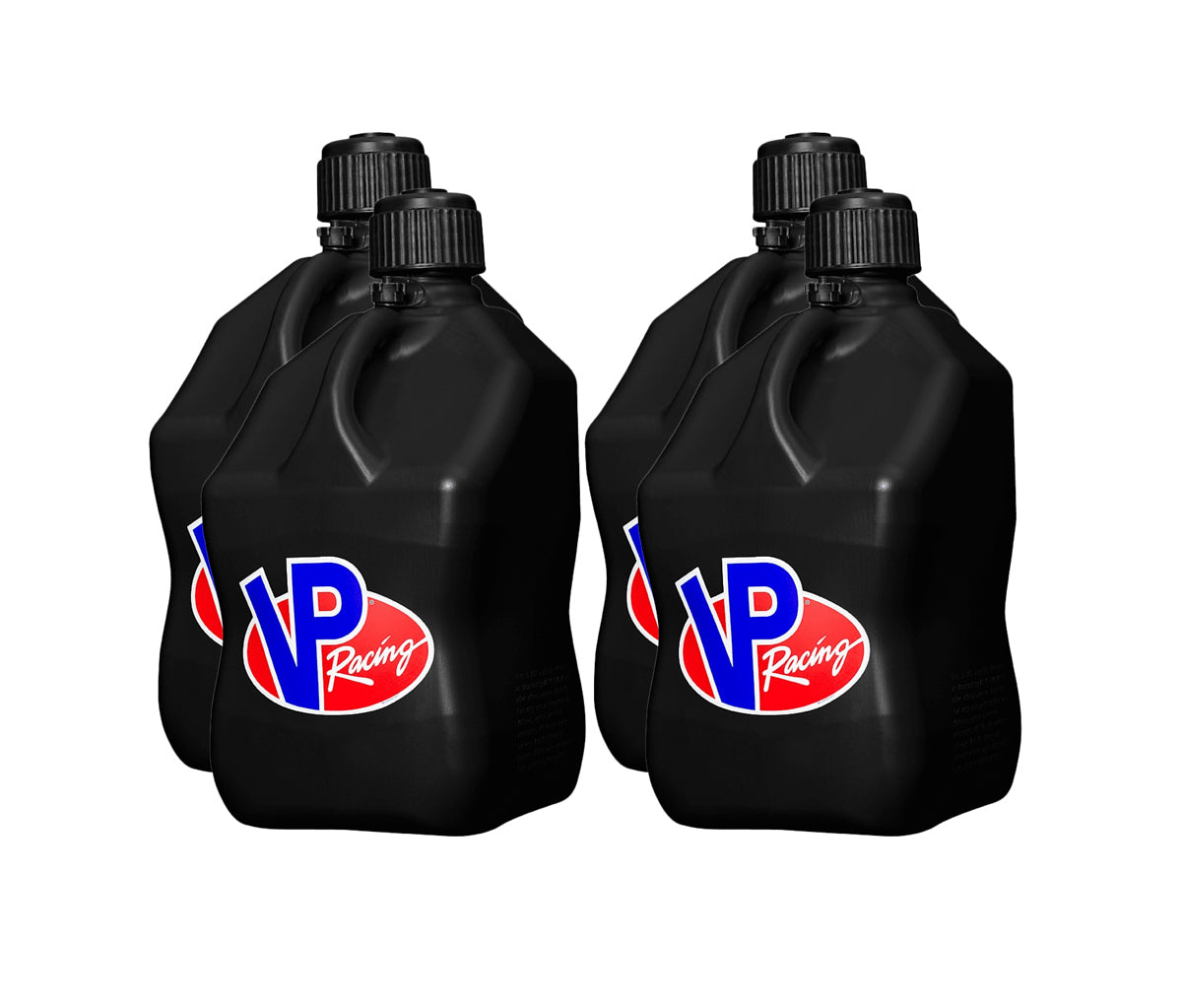 VP Racing Fuels 3582-CA-CASE Motorsports Jug 5.5 Gal Black Square (Case 4) VP Racing Fuels 3582-CA-CASE