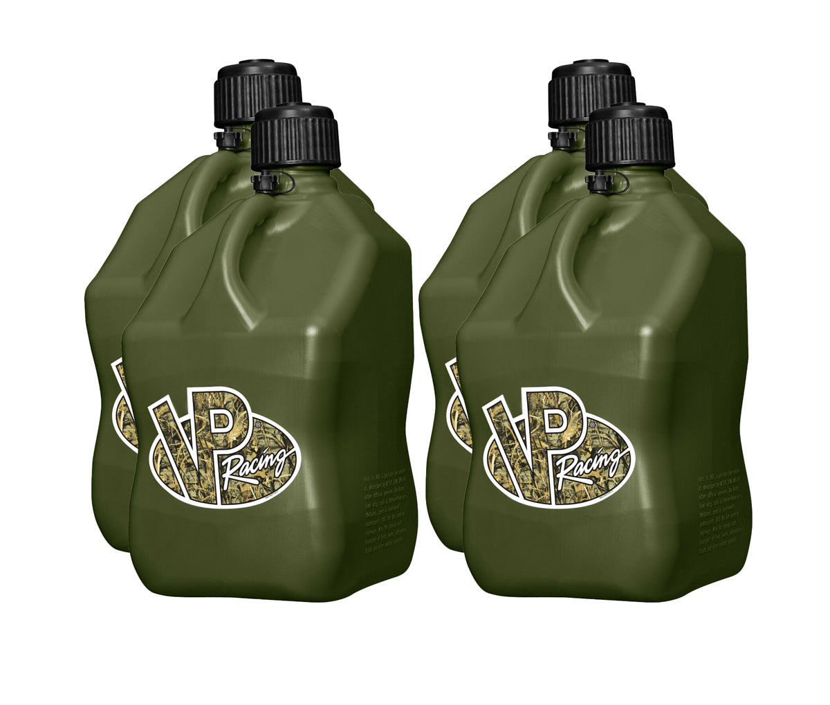 VP Racing Fuels 3842-CA-CASE Motorsports Jug 5.5 Gal Camo Square (Case 4) VP Racing Fuels 3842-CA-CASE
