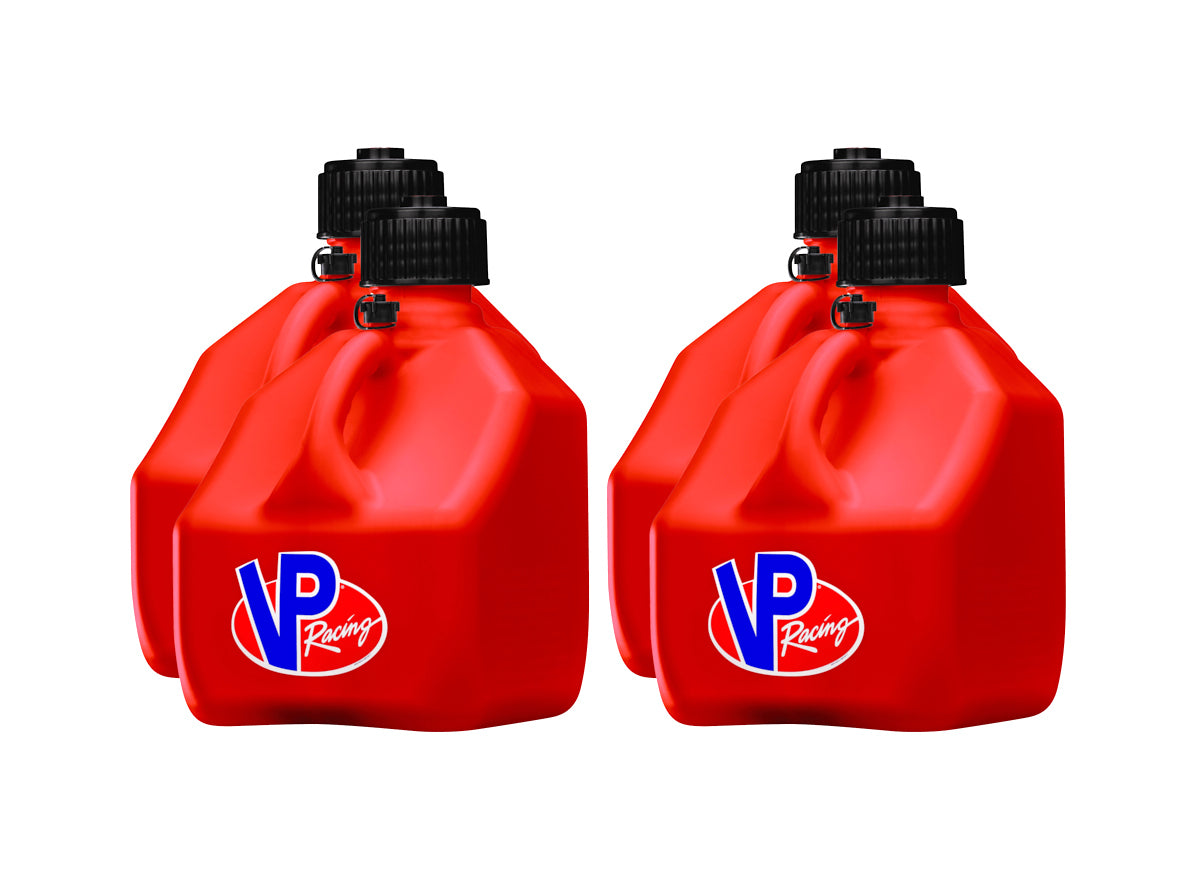 VP Racing Fuels 4162-CA-CASE Motorsports Jug 3 Gal Red Square (Case 4) VP Racing Fuels 4162-CA-CASE