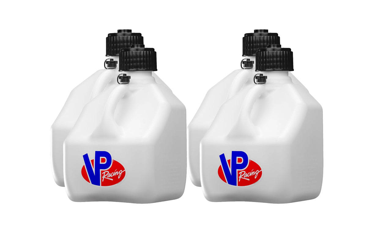 VP Racing Fuels 4172-CA-CASE Motorsports Jug 3 Gal White Square (Case 4) VP Racing Fuels 4172-CA-CASE
