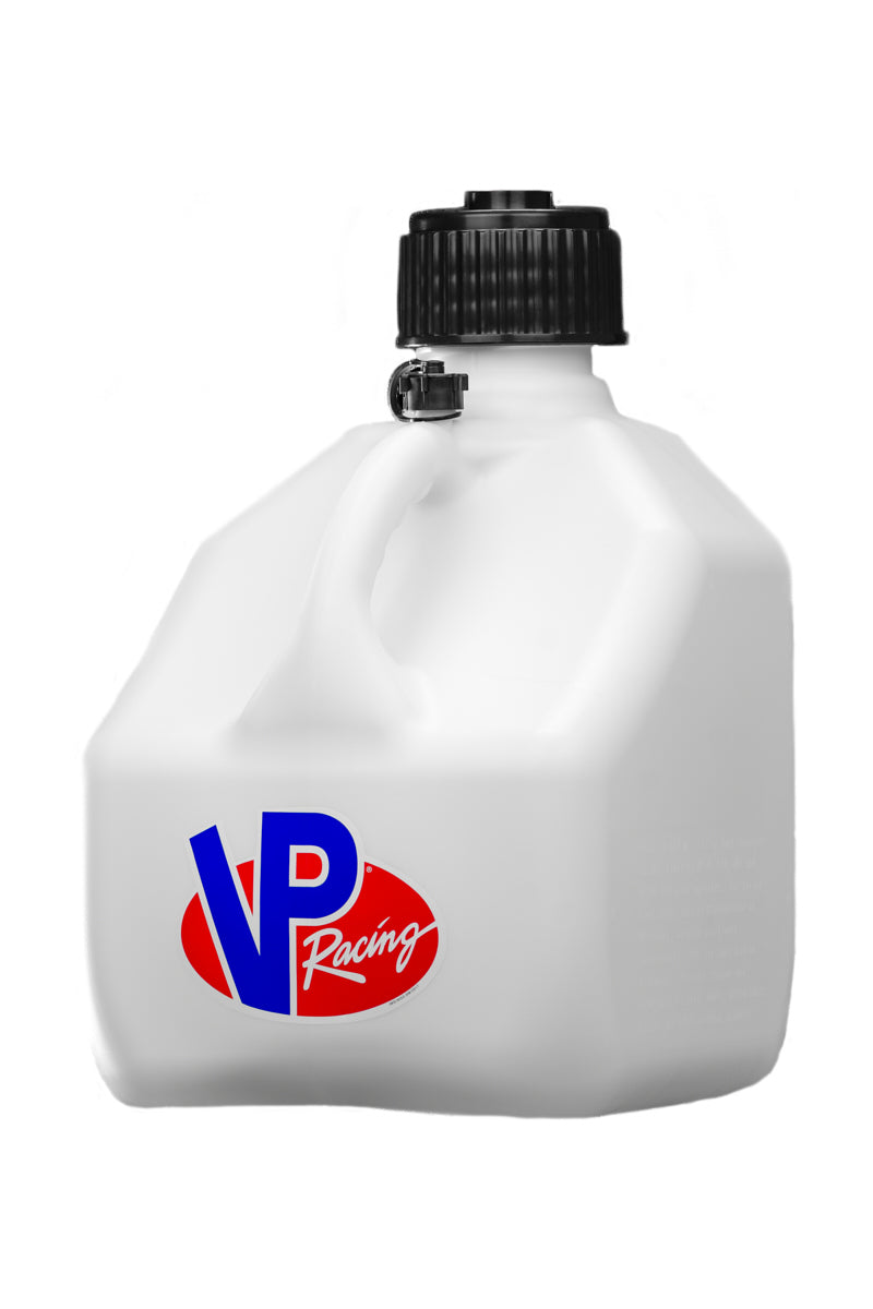 VP Racing Fuels 4172-CA Motorsports Jug 3 Gal White Square VP Racing Fuels 4172-CA