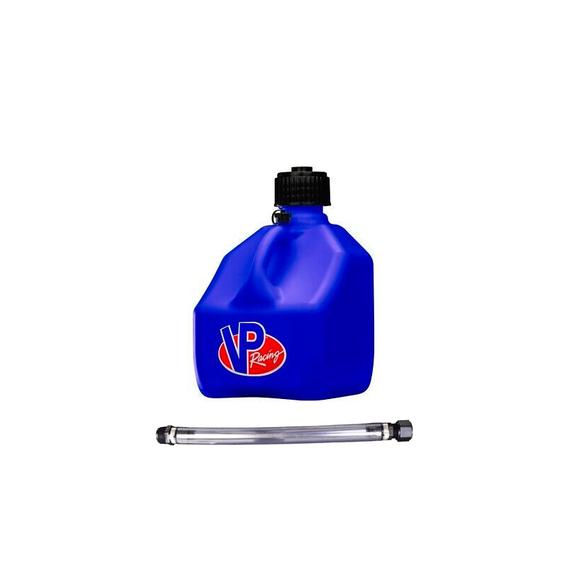 VP Racing Fuels 4177-CA Motorsports Jug 3 Gal Blue Square w/Hose VP Racing Fuels 4177-CA