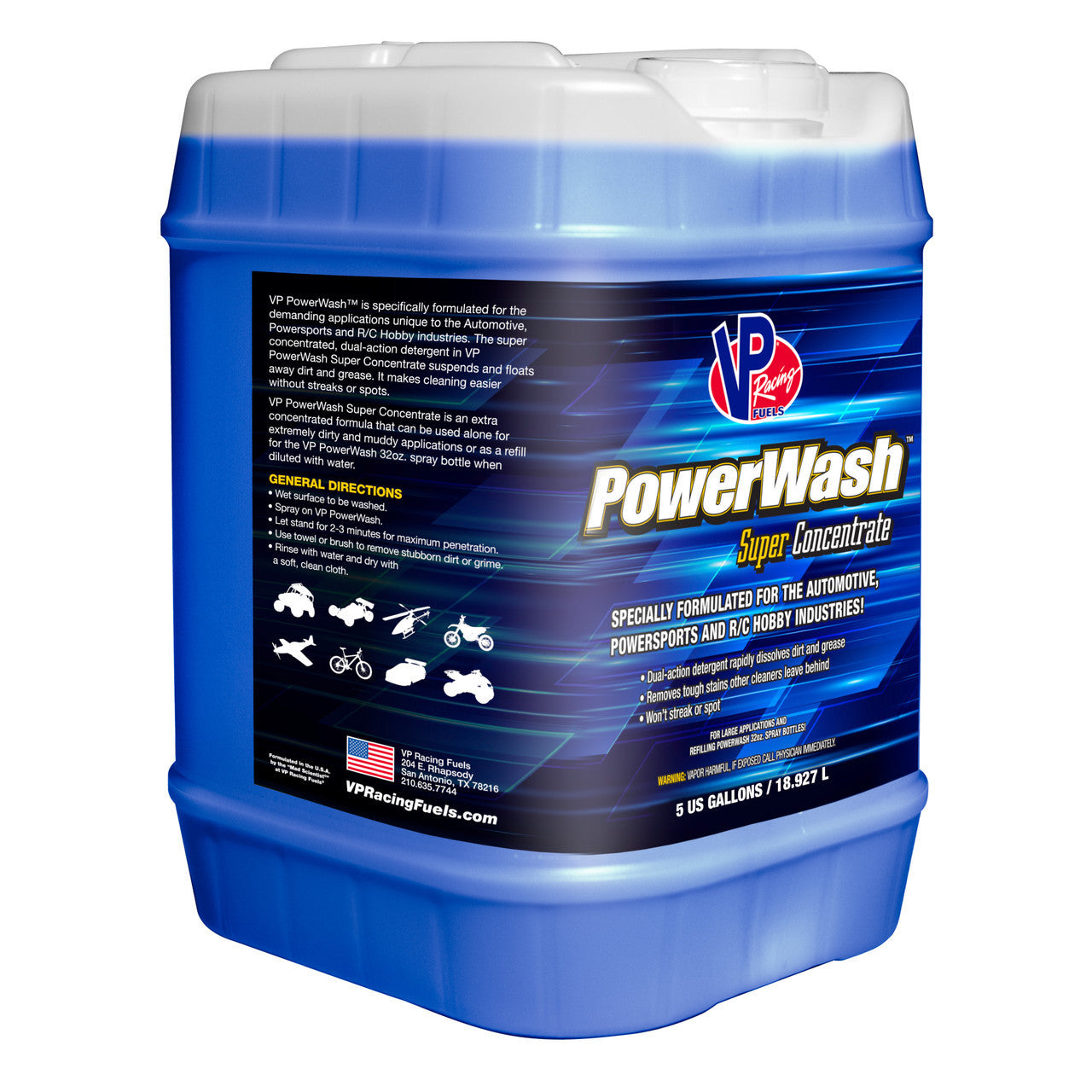 VP Racing Fuels M10012 Power Wash 5 Gal Pail VP Racing Fuels M10012