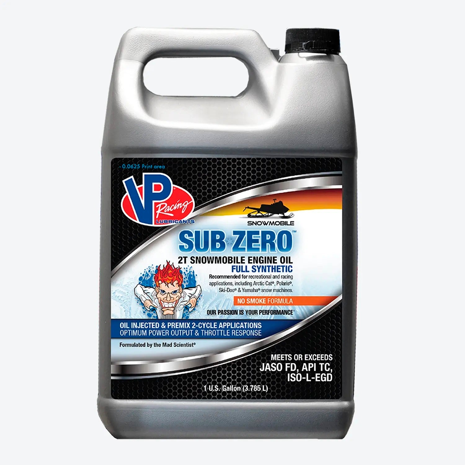 VP Racing Fuels VP7110004 Sub-Zero Canada 2T Snowmobile 1 Gal VP Racing Fuels VP7110004