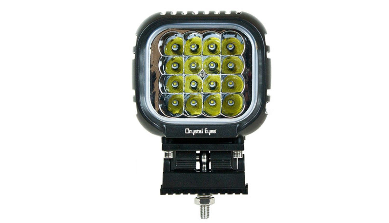 LED Work Light; 5 in. Square; 16 LED; 48W; 30 Deg. Spot; IPCW W1008-30