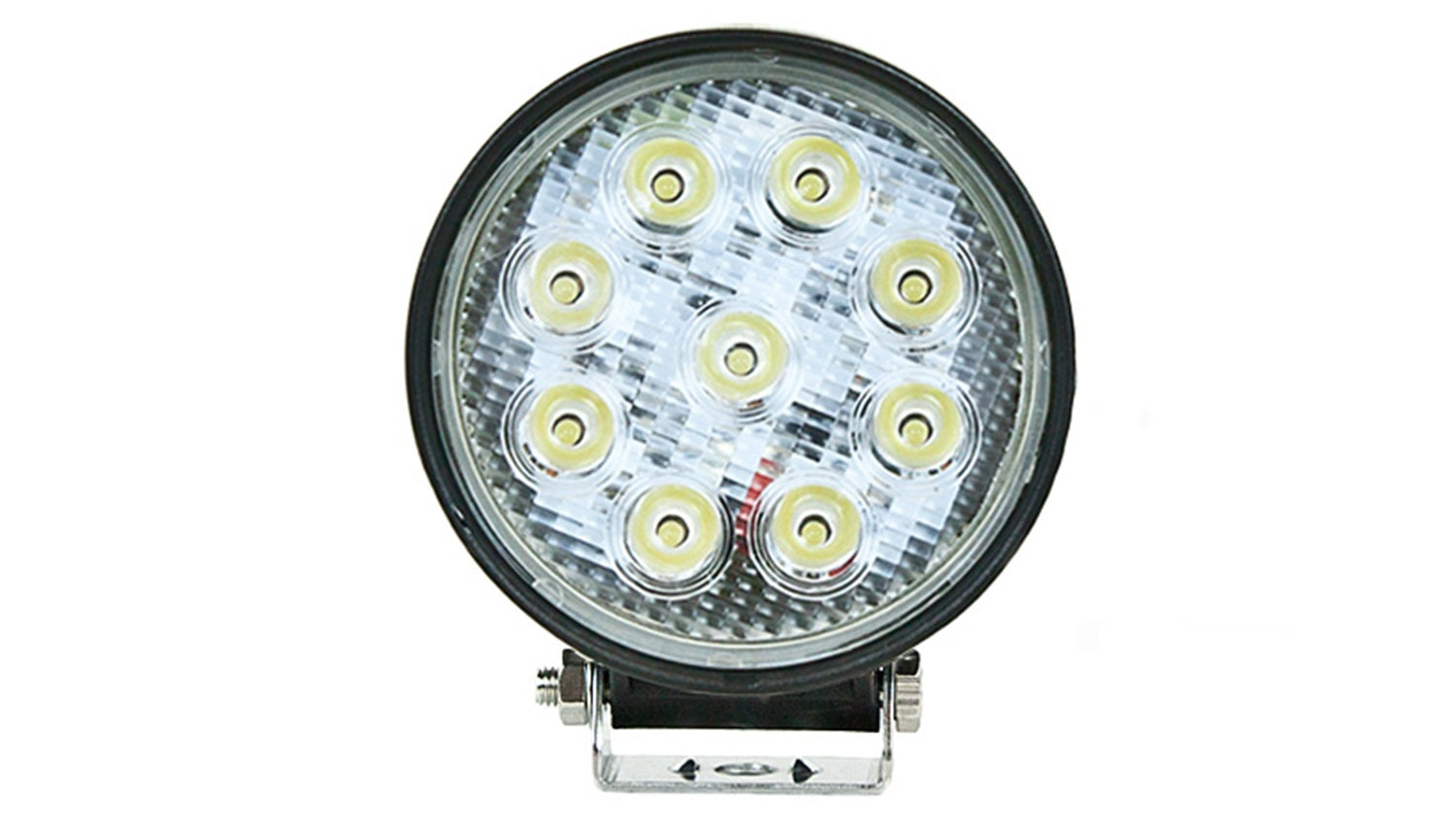 LED Work Light; 4 in. Round; 9 LED; 27W; 30 Deg. Spot; IPCW W2001-30