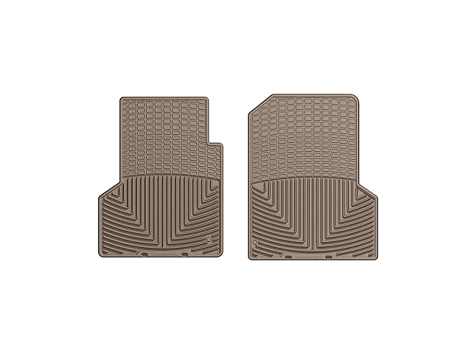 Weathertech W224TN All Weather Floor Mats; Tan; Front; Weathertech W224TN