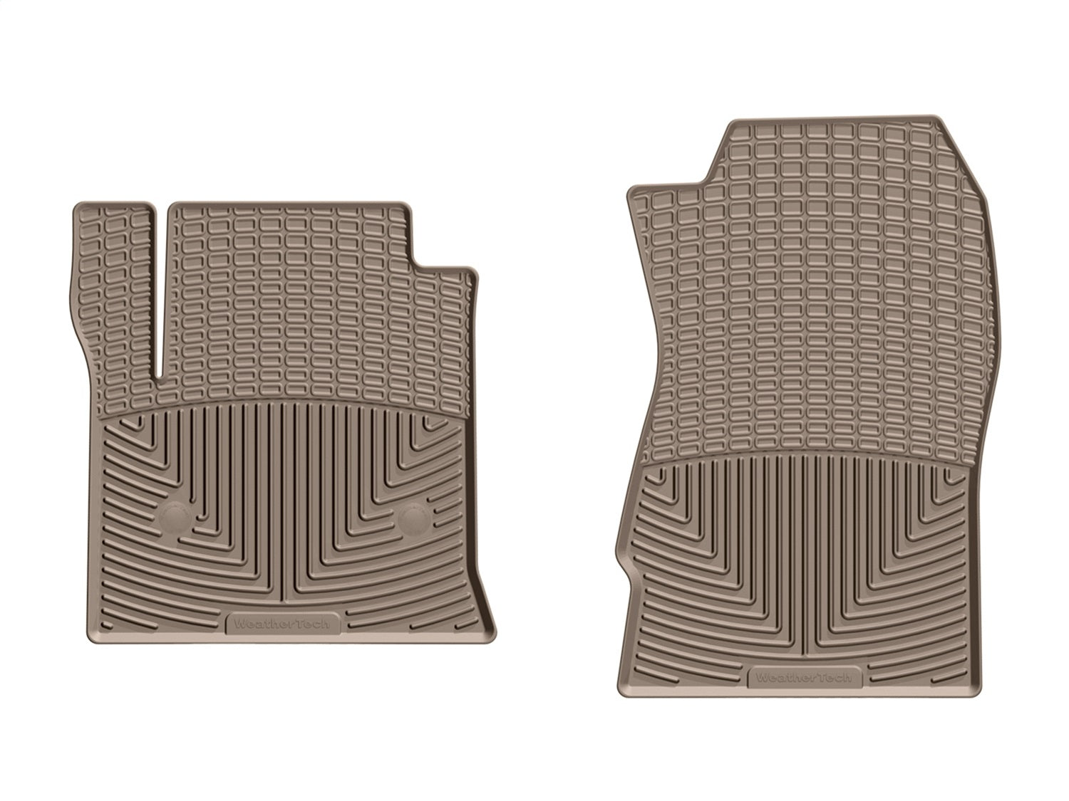 Weathertech W309TN All Weather Floor Mats; Tan; Front; Weathertech W309TN