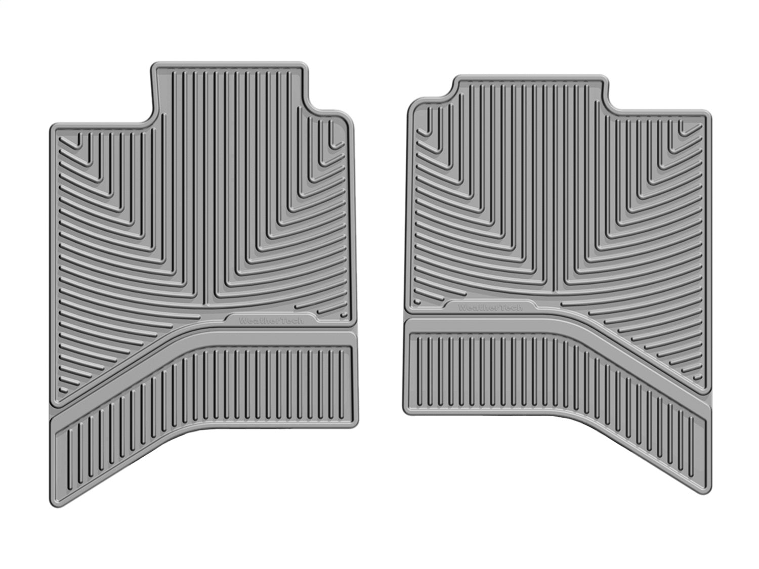Weathertech W336GR All Weather Floor Mats; Gray; Rear; Weathertech W336GR
