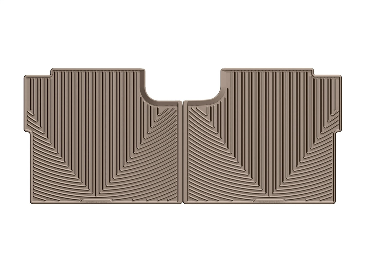 Weathertech W346TN All Weather Floor Mats; Tan; Rear; Weathertech W346TN